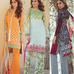 FARAZ MANAN Crescent Lawn Spring Summer 2016